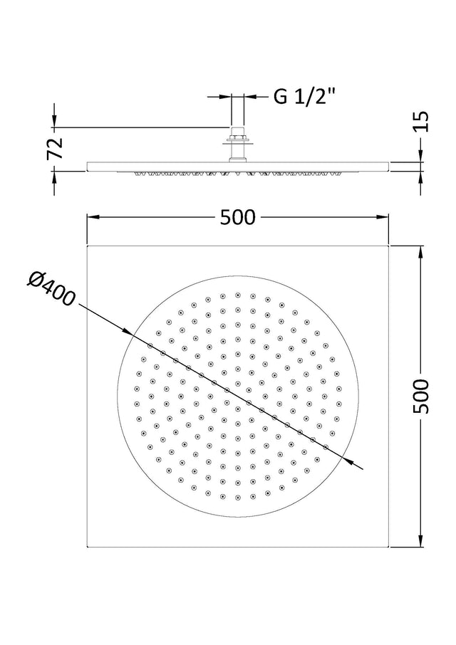 Fixed Shower Heads Ceiling Tile Fixed Head