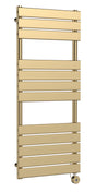 Electric Square Flat Towel Rail with 12 Bars, 1213mm x 500mm