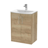 Hudson Reed Juno 600mm Floor Standing Vanity Unit with Basin