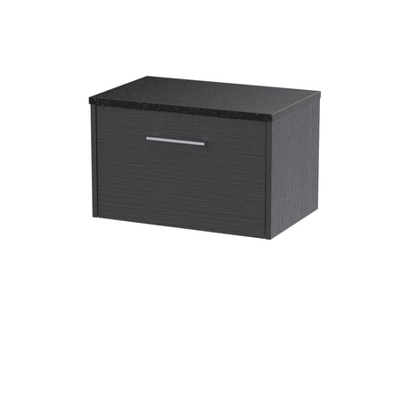 Hudson Reed Juno 600mm Wall Hung Single Drawer Vanity Unit With Laminate Top