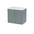 Hudson Reed Juno 600mm Wall Hung Vanity Unit With Laminate Top