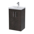 Hudson Reed Juno 500mm Floor Standing 2 Door Vanity Basin Unit