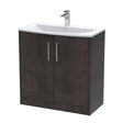 Hudson Reed Juno 800mm Floor Standing Vanity Unit With Basin
