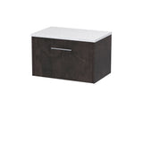 Hudson Reed Juno 600mm Wall Hung 1 Drawer Vanity Unit With Laminate Worktop