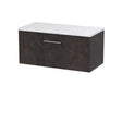 Hudson Reed Juno 800mm Wall Hung 1 Drawer Vanity Unit With Laminate Worktop
