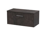 Hudson Reed Juno 800mm Wall Hung 1 Drawer Vanity Unit With Worktop