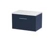 Hudson Reed Juno 600mm Wall Hung Single Drawer Vanity Unit With Laminate Worktop