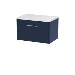 Hudson Reed Juno 600mm Wall Hung Single Drawer Vanity Unit With Laminate Worktop