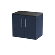 Hudson Reed Juno 600mm Wall Hung 2-Door Vanity Unit With Laminate Worktop