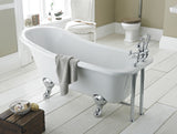 Hudson Reed 1500mm Freestanding Bath With Pride Legs