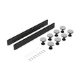 Hudson Reed 1000mm Square & Rectangular Tray Leg Set With Plinth, Legs, Clips & Screws