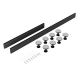 Hudson Reed 1100-1200mm Rectangular Shower Tray Leg Set With Plinth, Legs, Clips & Screws