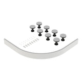 Hudson Reed 1000-1200mm Leg Set Including Plinth, Legs, Clips & Screws