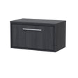 Hudson Reed Lille 800mm Wall Hung Single Drawer Vanity With Worktop With Soft Close Drawers