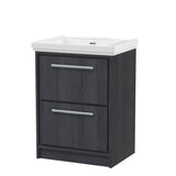 Hudson Reed Lille 600mm Floor Standing 2-Drawer Vanity Unit With Basin