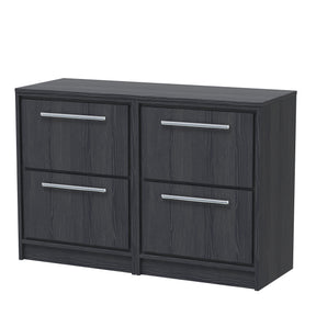 Hudson Reed Lille 605mm Floor Standing 4-Drawer Vanity Unit With Worktop