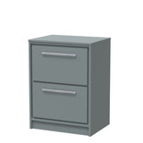 Lille 600mm Floor Standing 2-Drawer Vanity with Worktop