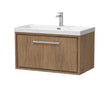 Lille 800mm Wall Hung Single Drawer Vanity with Basin - 1 Tap Hole