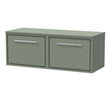 Lille 1200mm Wall Hung Single Drawer Vanity with Worktop