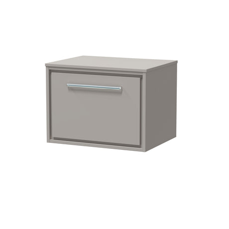 Lille 600mm Wall Hung Single Drawer Vanity with Worktop