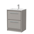 Lille 600mm Floor Standing 2-Drawer Vanity with Basin - 1 Tap Hole