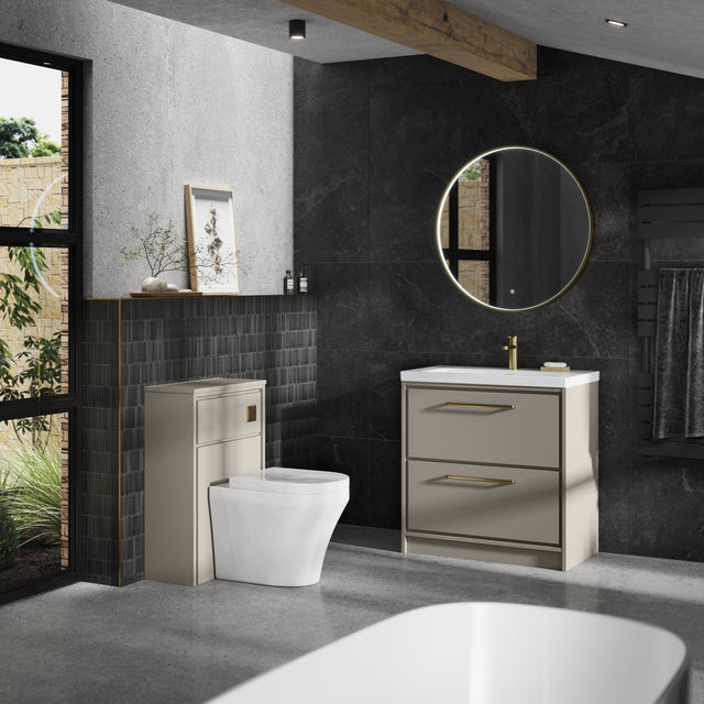 Lille 550mm WC Unit (255 Deep)