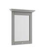 Wall Hung Flat Mirror 600mm
