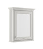 Hudson Reed Old London 650mm 1 Door Timeless Sand Wall Hung Mirror Cabinet With Handles
