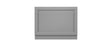 Straight Bath End Panel 750mm