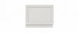 Straight Bath End Panel 700mm