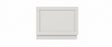 Straight Bath End Panel 750mm