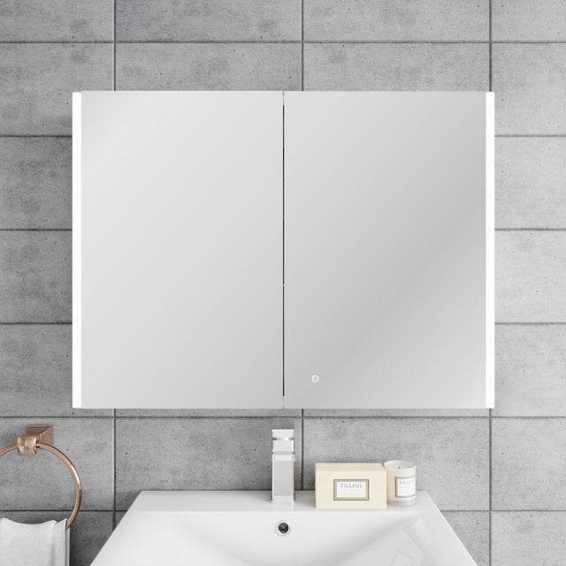 Leda 800mm Mirror Cabinet