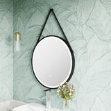 Salana 800mm Round Touch Sensor Illuminated Mirror
