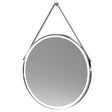 Salana 800mm Round Touch Sensor Illuminated Mirror