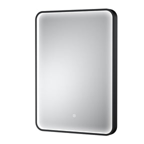 Pictor Black Inset Frame LED Mirror - 700 x 500mm