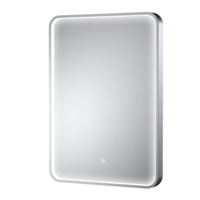 Pictor Polished Chrome Inset Frame LED Mirror - 700 x 500mm