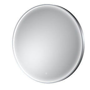 Mensa Polished Chrome Inset Frame LED Mirror - 800mm