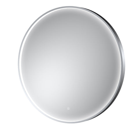 Mensa Polished Chrome Inset Frame LED Mirror - 800mm