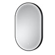 Columba Black Inset Frame LED Mirror - 800 x 500mm