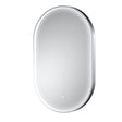 Columba Polished Chrome Inset Frame LED Mirror - 800 x 500mm