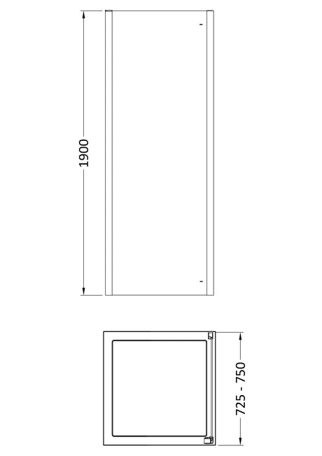 Apex 760mm Side Panel
