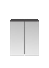 Fusion Fitted Wall Hung 2 Door Mirror Unit (50/50) 600mm