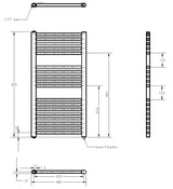 Electric Towel Rail 920 x 480mm (500 Watt)