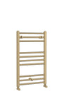 Lorica Straight Towel Radiator with Round Rails 800mm x 500mm