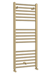 Lorica Straight Towel Radiator with Round Rails 1200mm x 500mm