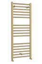 Lorica Straight Towel Radiator with Round Rails 1200mm x 500mm