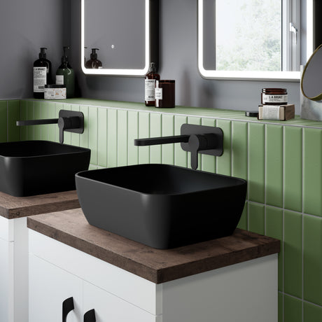 Luxe Square Vessel 455 x 325 x 135mm