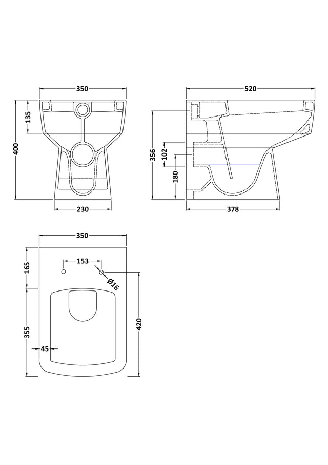 Back to Wall Pan