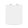 Toilet Seats Luxury Square Top Fix Soft Close Toilet Seat