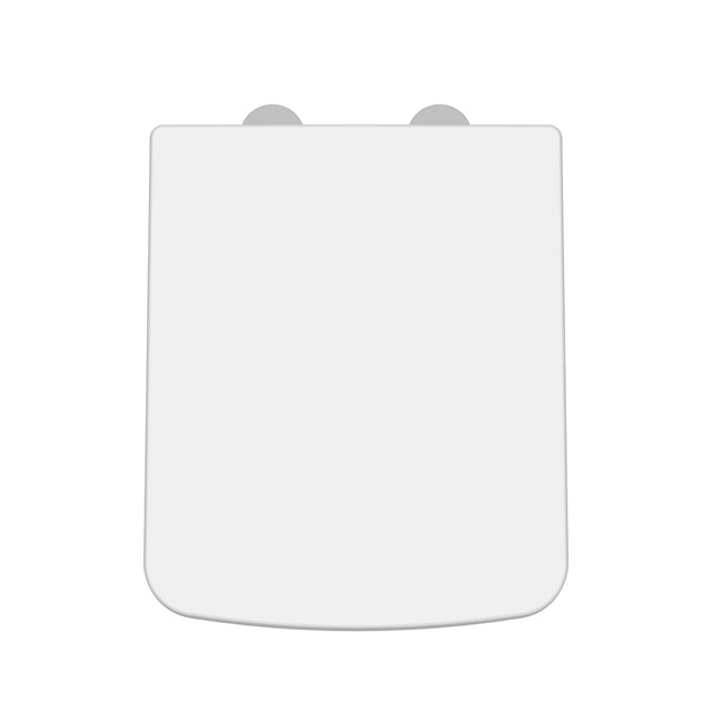 Toilet Seats Luxury Square Top Fix Soft Close Toilet Seat